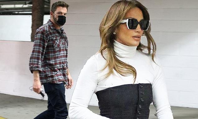 Jennifer Lopez and Ben Affleck step out together on a movie date in LA