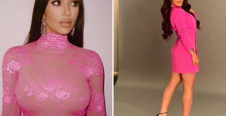 Jersey Shore's Angelina Pivarnick accused of 'copying' Kim Kardashian again as she looks like her TWIN in new photos