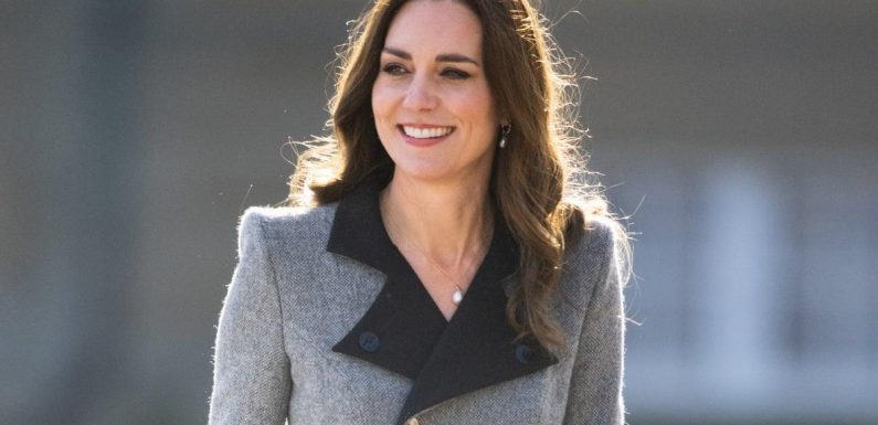 Kate Middleton’s Regal Coat Dress Is a Nod to Princess Diana