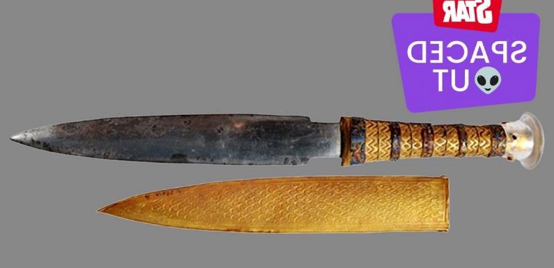 King Tut’s dagger ‘came from space’ say experts after finally cracking mystery