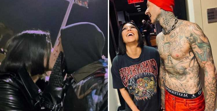 Kourtney Kardashian & Travis Barker ripped as 'embarrassing' as stars say they would 'die' for each other in new PDA pic