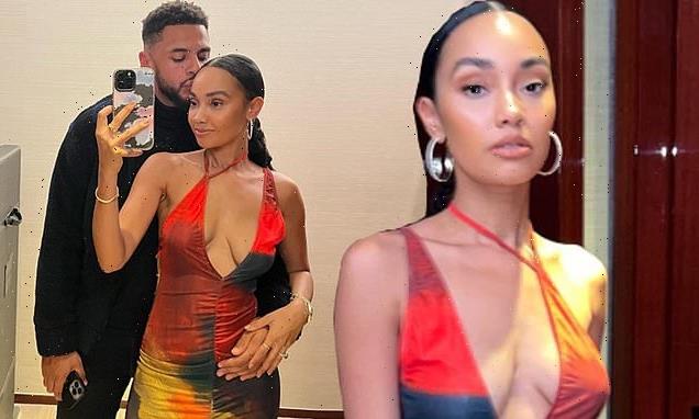 Leigh-Anne Pinnock flaunts incredible post-baby body in plunging dress