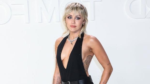 Miley Cyrus Rocks Black Thong Bikini In Cabo With BF Maxx Morando — Photos