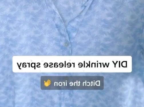Mum shares ‘genius’ DIY spray that means you never have to iron & you need just three household ingredients