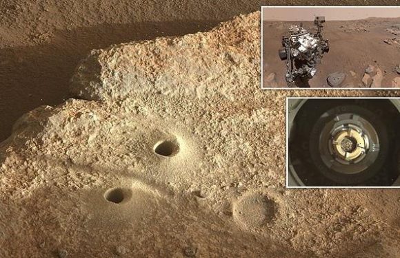 NASA's Perseverance collects sample of ancient Martian rock