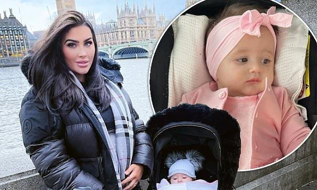 Pregnant Lauren Goodger puts on an adorable display with her daughter