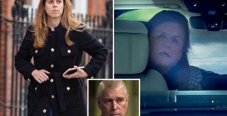 Princess Beatrice and Sarah Ferguson downcast just days after Prince Andrew's Virginia Giuffre settlement