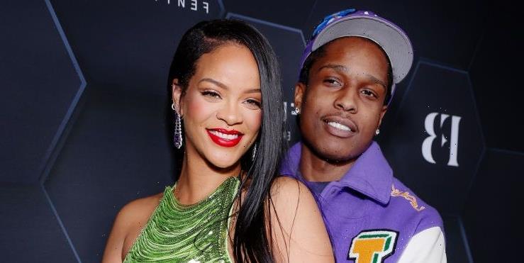 Rihanna and A$AP Rocky Were Very Smitten Parents-To-Be at Fenty's Eau De Parfum Event