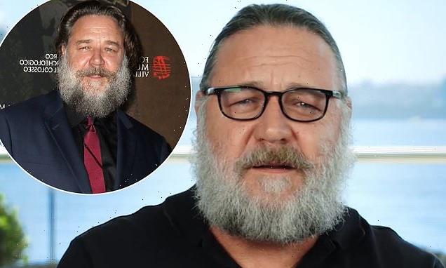 Russell Crowe resumes filming his new movie Poker Face in Sydney