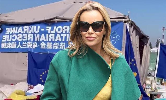 Amanda Holden travels to the Ukraine border to interview refugees