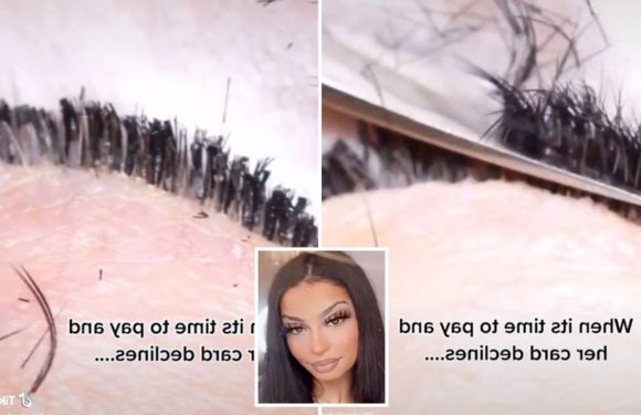 Beauty therapist apparently CUTS OFF woman’s eyelashes after her card payment fails – then dubs her ‘worst ever client’