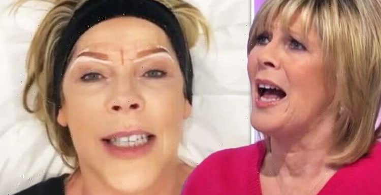 ‘Bit the bullet!’ Ruth Langsford sends fans into a frenzy as she gets eyebrows tattooed on