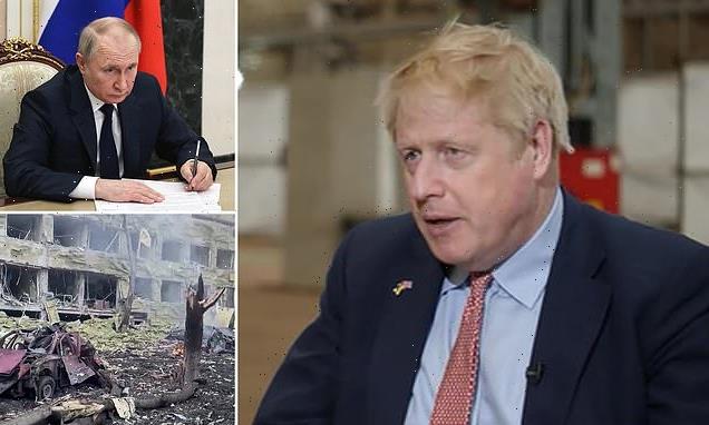 Boris Johnson fears Putin WILL use chemical weapons in Ukraine