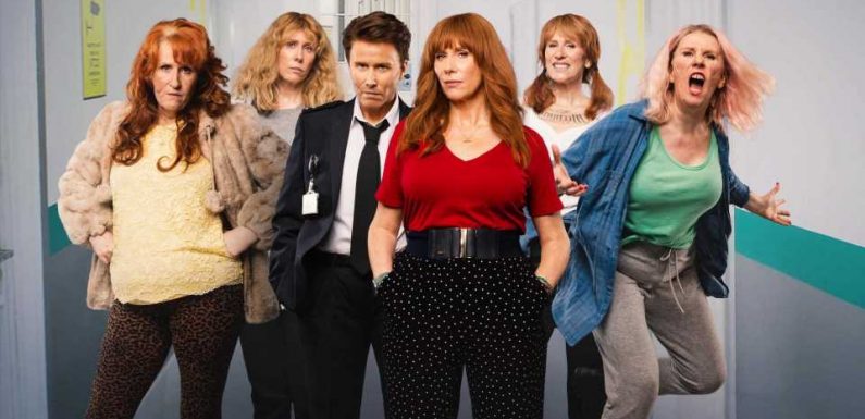 Catherine Tate looks unrecognisable in first look at Netflix comedy comeback Hard Cell