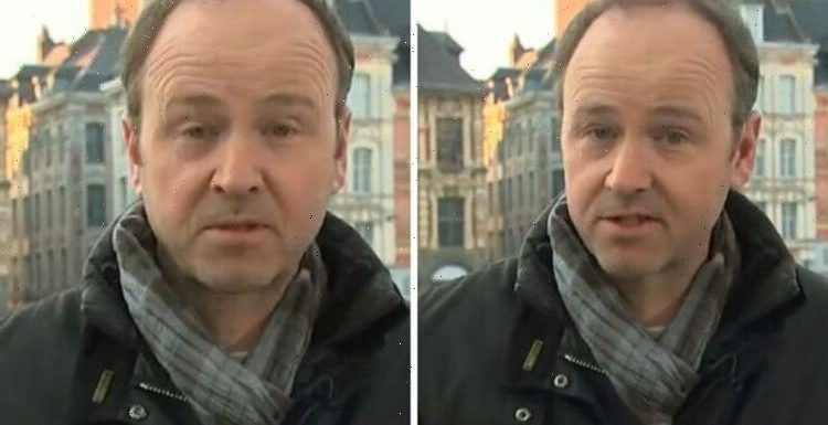 GMB reporter helping Ukrainian refugees in Lille as he slams UK’s ‘appalling’ response