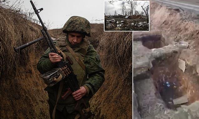 Hundreds of kidnapped Ukrainians are forced to dig trenches says group