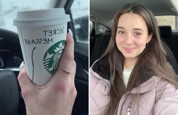 I ordered a coffee at Starbucks and found a creepy secret note on the cup… I don’t think I can ever go back