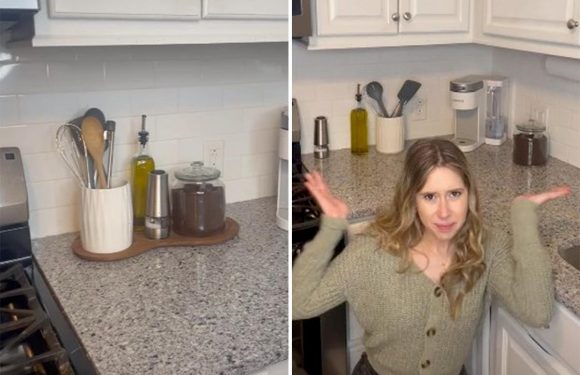 I’m a home expert – how to neatly organize your countertops for less than $5