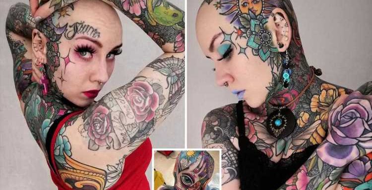 I'm a nurse but I have tattoos ALL OVER my body – I looked totally unrecognisable before I was inked