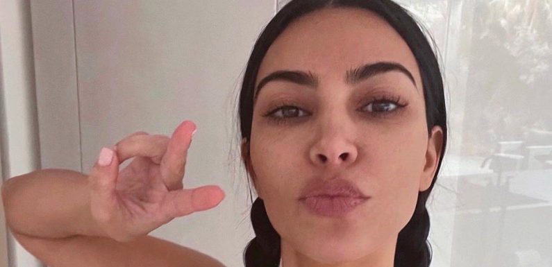 Kim Kardashian Just Posted a Bunch of Semi-Naked Photos on Instagram, And The Pics Are Bizarre