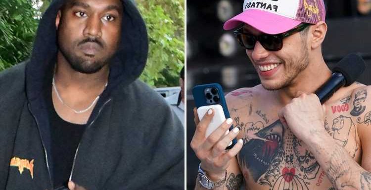 Kim Kardashian's boyfriend Pete Davidson makes Instagram return hours after Kanye West 'killed & buried' him in video