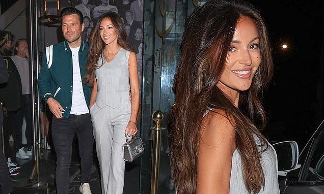 Michelle Keegan joins husband Mark Wright for dinner at Catch in LA