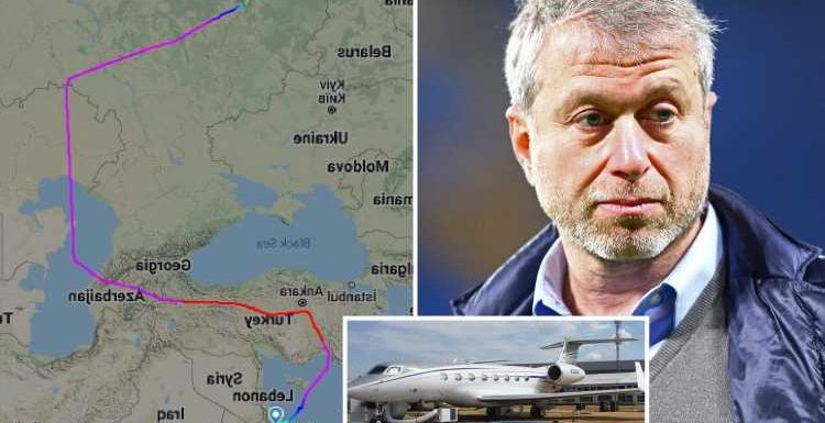 Mystery as sanctioned Roman Abramovich's private jet 'lands in Tel Aviv' as US warns Israel not to become a safe haven