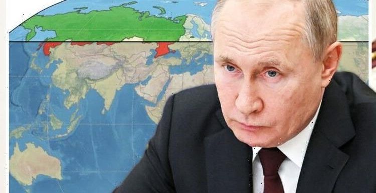 NASA emergency: Russia shares horrifying map of where ISS crash zone: ‘Price of sanctions’