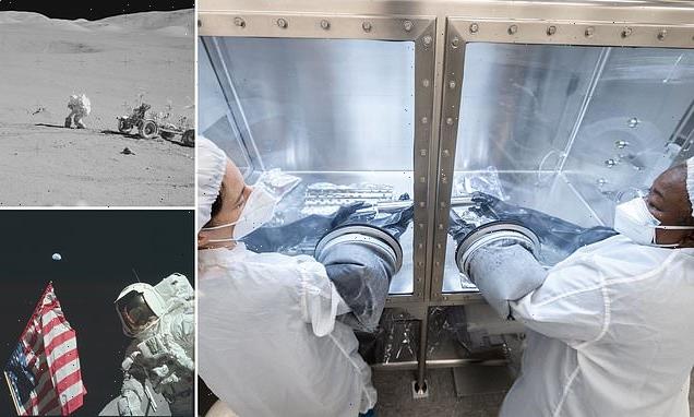NASA opens a 50 year old sample of lunar soil for the first time