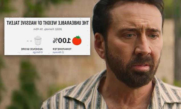Nicolas Cage's Unbearable Weight of Massive Talent lands 100% on RT
