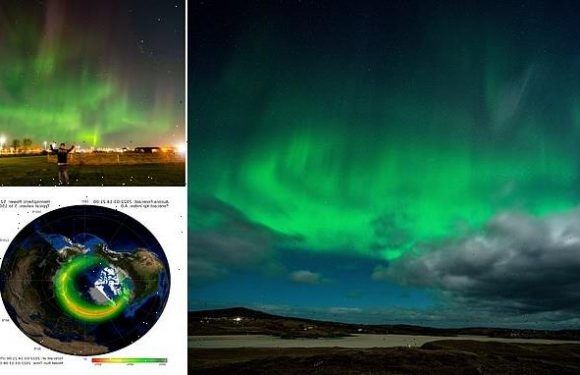 Northern Lights light up skies over Scotland following solar flare