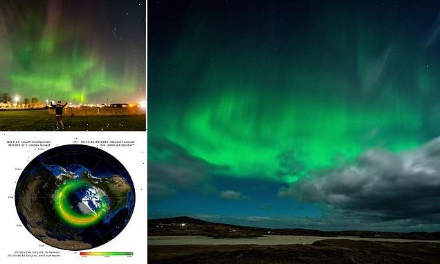 Northern Lights light up skies over Scotland following solar flare