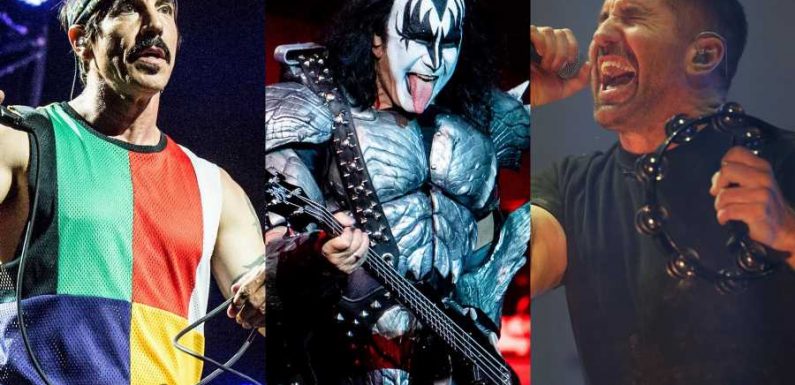 Red Hot Chili Peppers, Nine Inch Nails, Kiss Lead 2022 Louder Than Life Fest