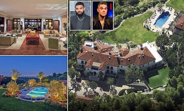 Robbie Williams makes a profit as he sells his mansion to rapper Drake
