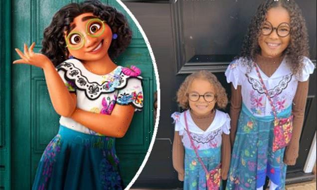 Rochelle Humes's kids dress as Mirabel from Encanto for World Book Day