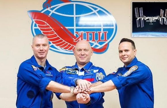 Russia to launch three cosmonauts to the International Space Station