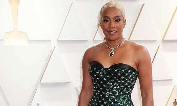 Tiffany Haddish Dazzles In Green Dolce & Gabbana At 2022 Oscars: Photos