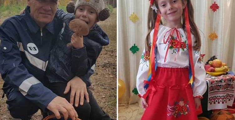 Ukrainian girl, 8, killed by Russian shelling despite grandad desperately trying to shield her from blast with his body