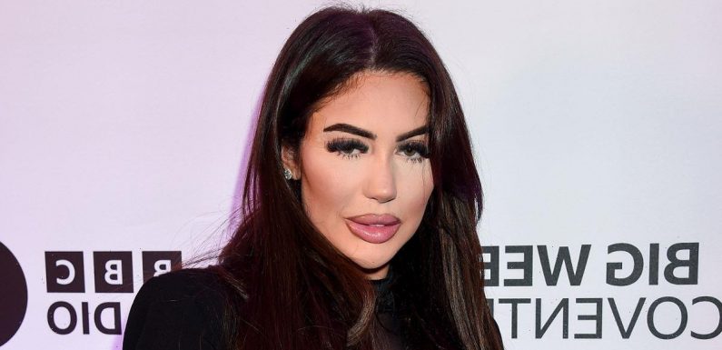 Chloe Ferry thrills fans as she puts on sizzling display in slashed minidress