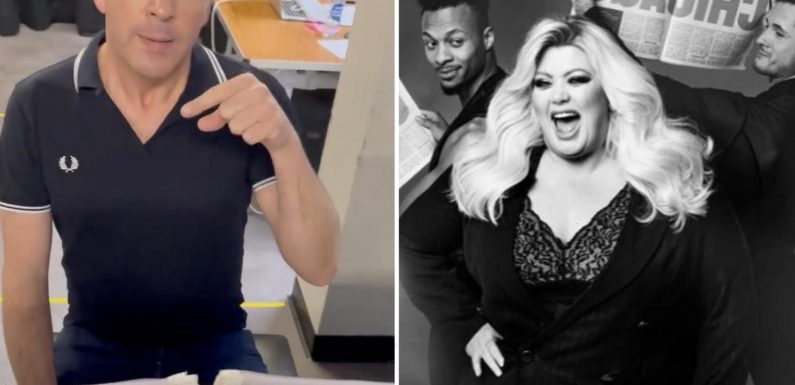 Gemma Collins gives fans first look at Chicago rehearsals as she prepares to make West End debut