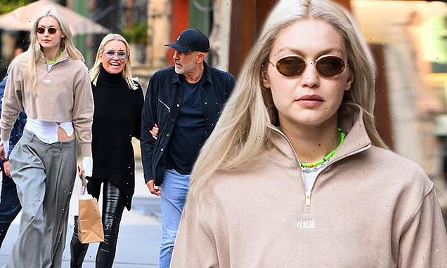 Gigi Hadid steps out in NYC… one day ahead of her 27th birthday