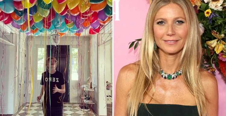 Gwyneth Paltrow shares rare photo of son Moses to celebrate his 16th birthday as she praises teen's 'beautiful voice'