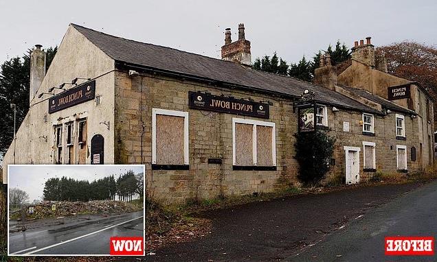 'Haunted' pub illegally demolished ordered rebuilt stone by stone