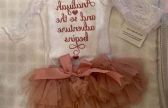 I picked out the perfect baby name and had all of her clothes monogrammed – then I realised just how rude it looked