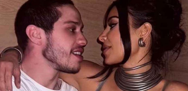 Kim Kardashian hits back at claims she Photoshopped Pete Davidson’s jawline