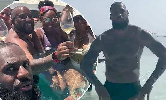 LeBron James in playing shape as he enjoys Maldives vacation