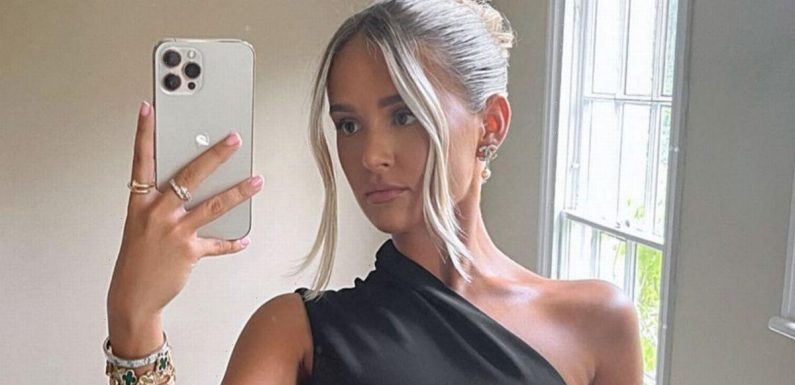 Molly-Mae Hague looks sensational as she shows off figure in slinky back dress