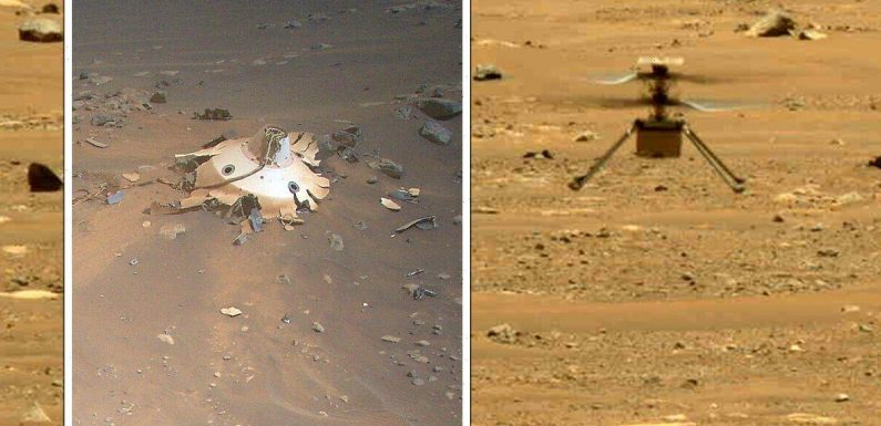 NASA’s Mars helicopter spots ‘otherworldly’ wreckage on Red Planet surface: ‘Phenomenal’