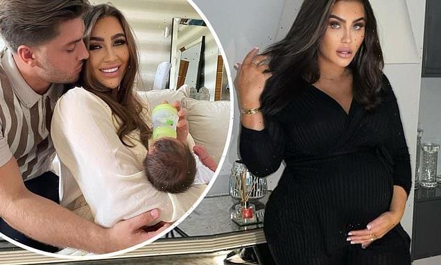 Pregnant Lauren Goodger reveals she is 'scared' of giving birth again