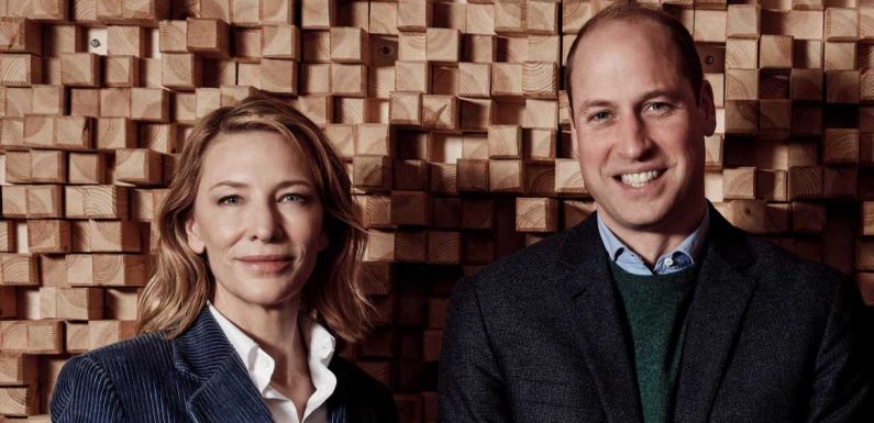 Prince William tells Cate Blanchett he is 'stubborn optimist' over tackling climate change in podcast chat